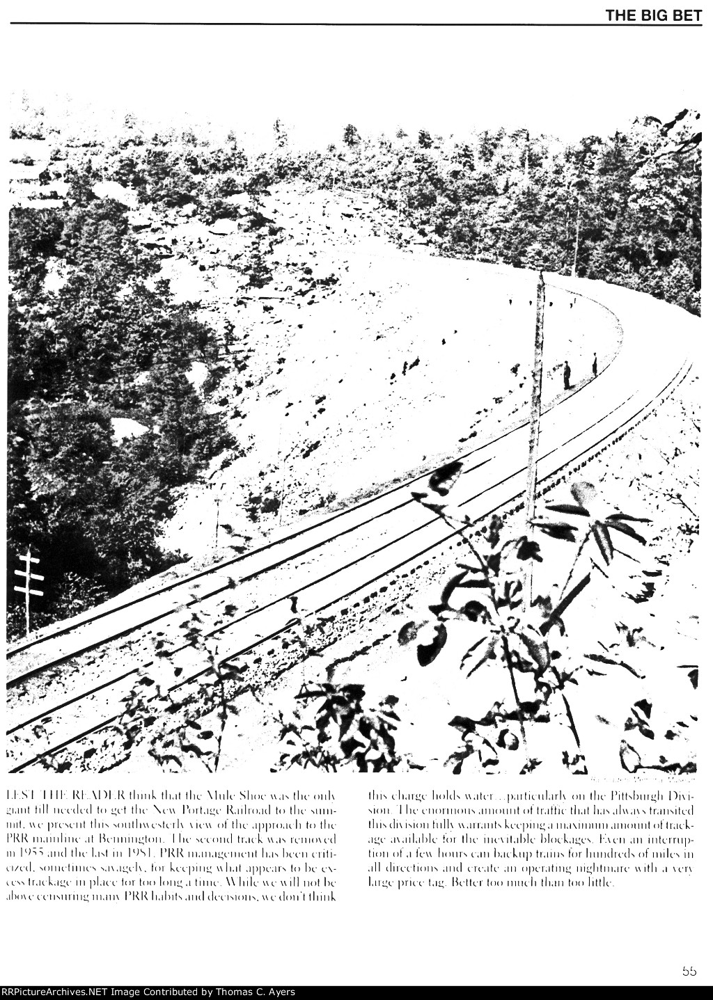 "Allegheny Portage Railroad," Page 55, 1997